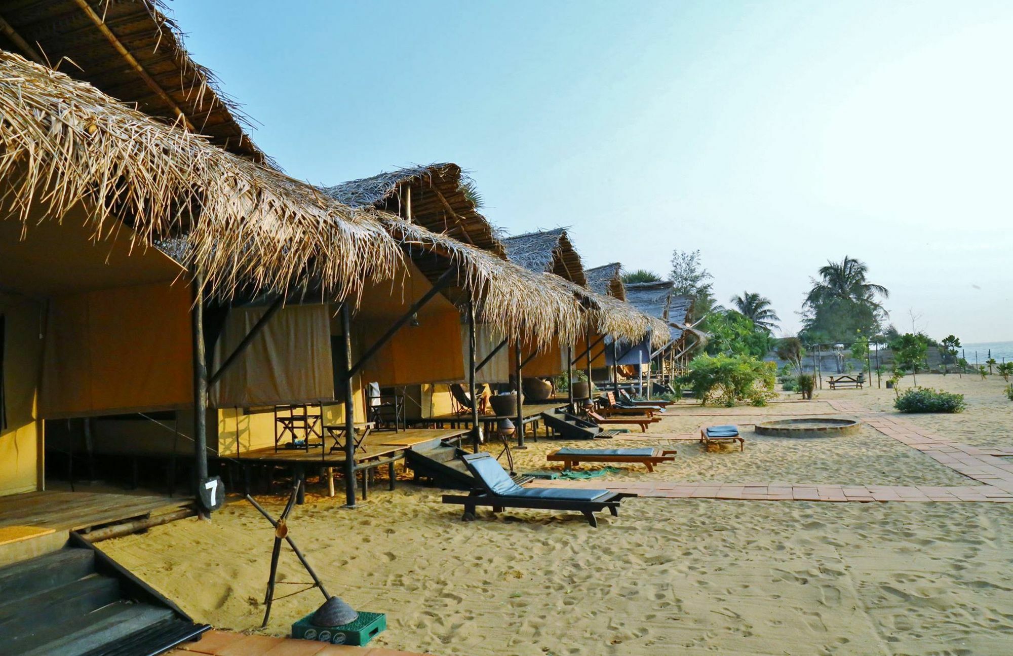The Beach Camp Yala Kirinda  Eksteriør bilde