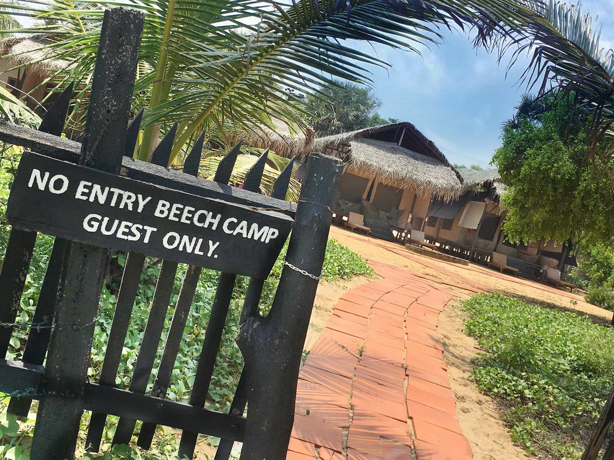 The Beach Camp Yala Kirinda  Eksteriør bilde