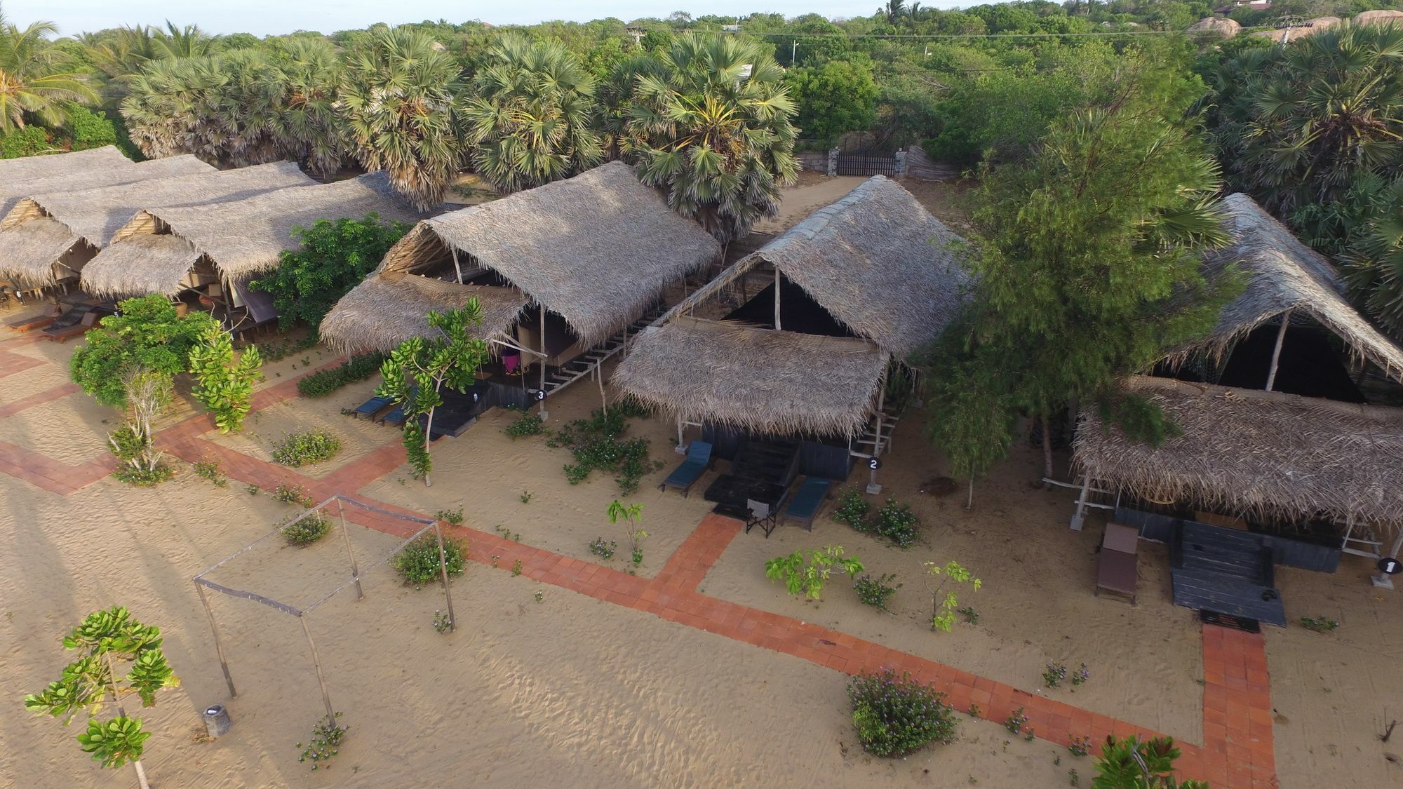 The Beach Camp Yala Kirinda  Eksteriør bilde