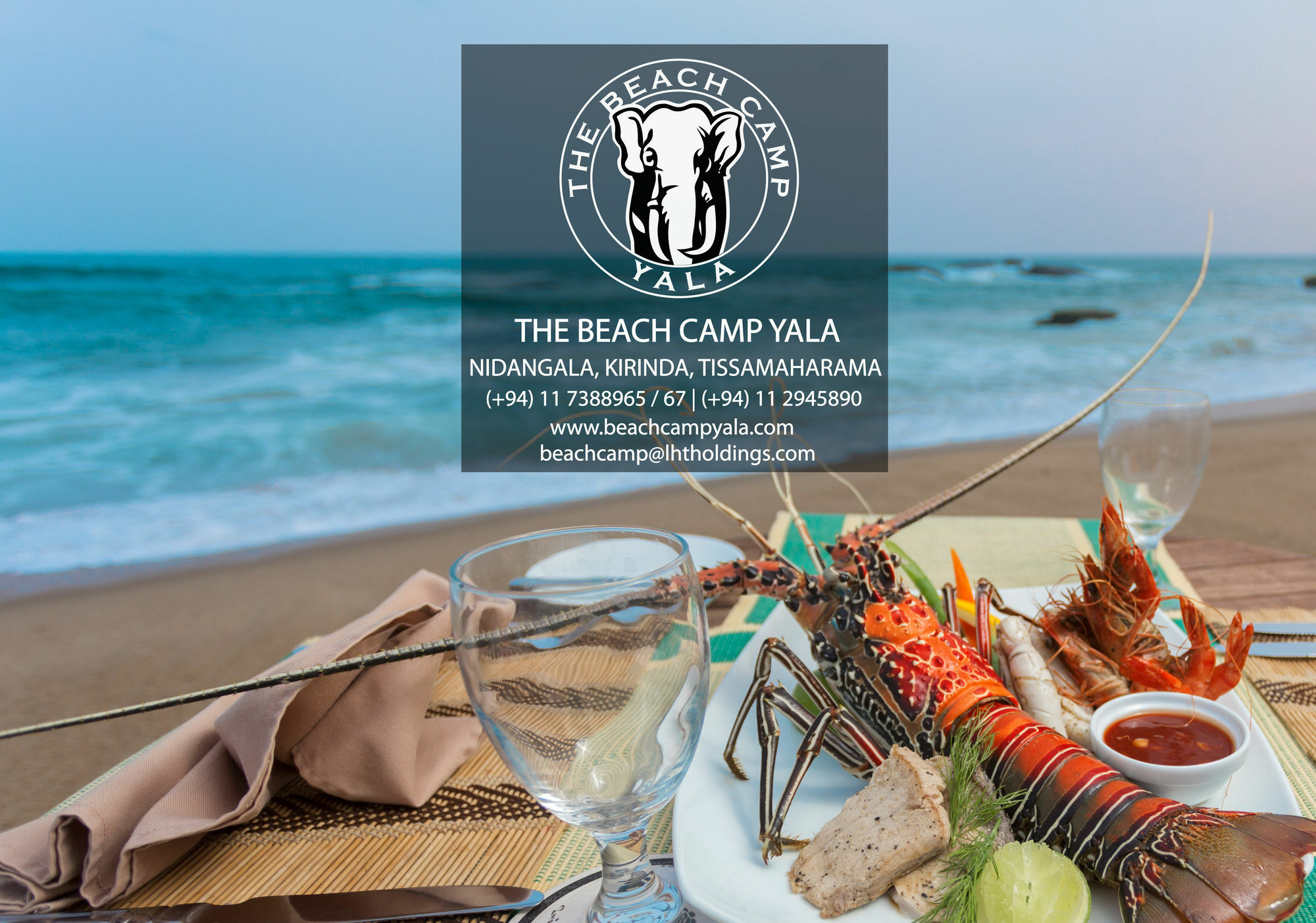The Beach Camp Yala Kirinda  Eksteriør bilde