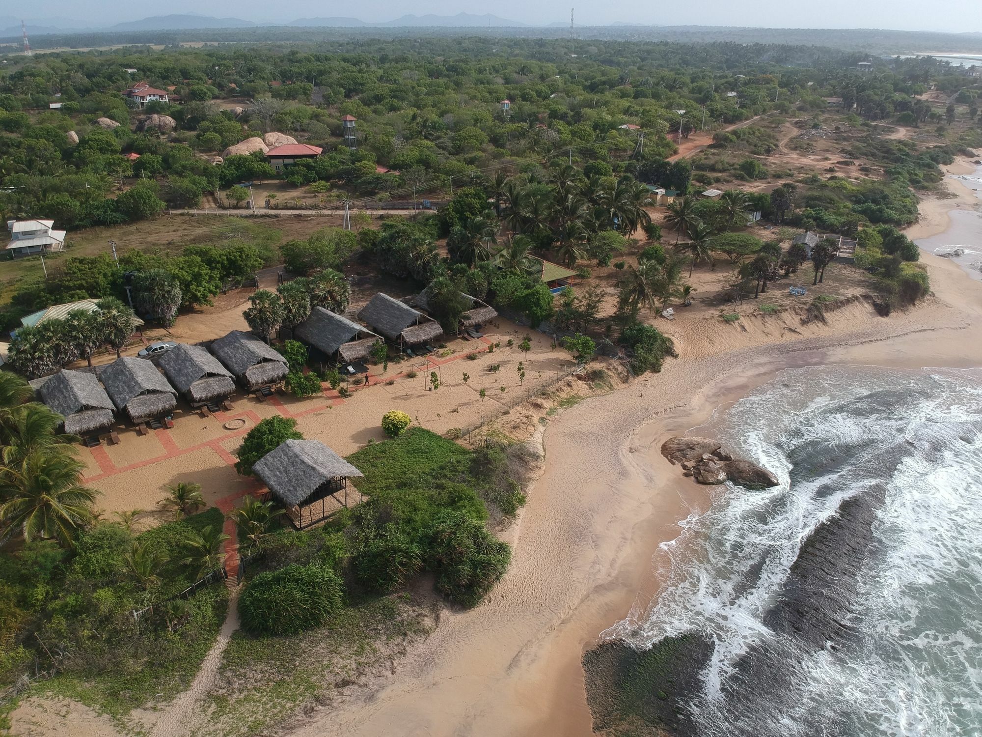 The Beach Camp Yala Kirinda  Eksteriør bilde